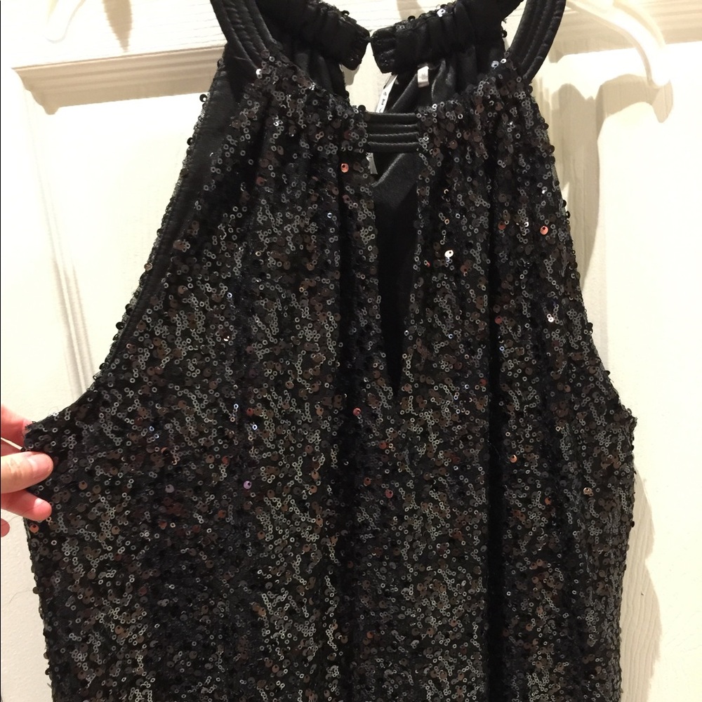 Tahara Sequin Top