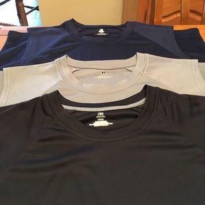 Bundle 3 Mens Sz M workout tees, never worn