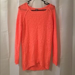 Neon pink sweater