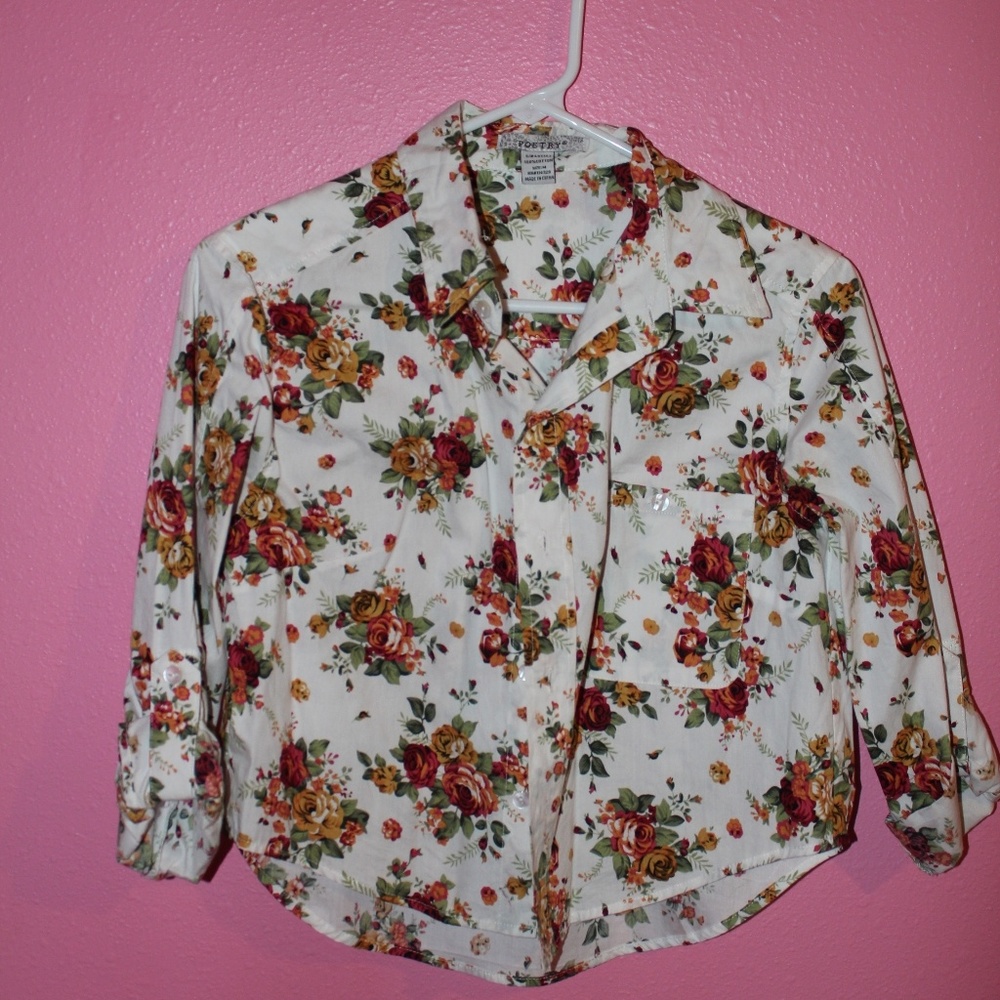 Floral Crop Top