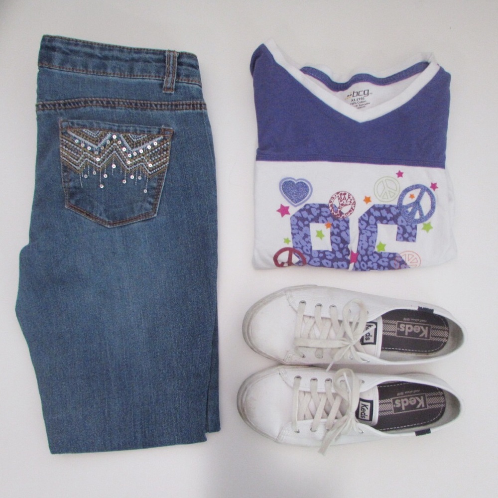 🎊🎉 HOST PICK🎉🎊Arizona Sequin  Pocket Jeans