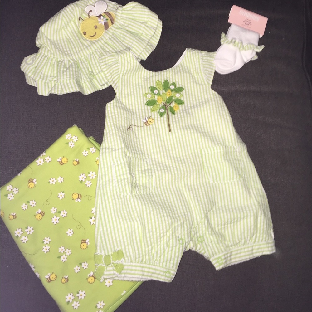 **NWT** Baby Girl Gymboree Set
