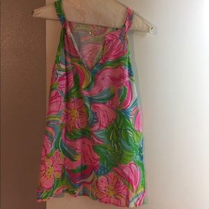 #LillyPulitzer ARYA tank in So A Peeling print