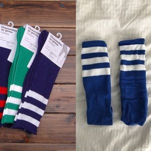 American Apparel Stripe Knee High Socks (NWOT)