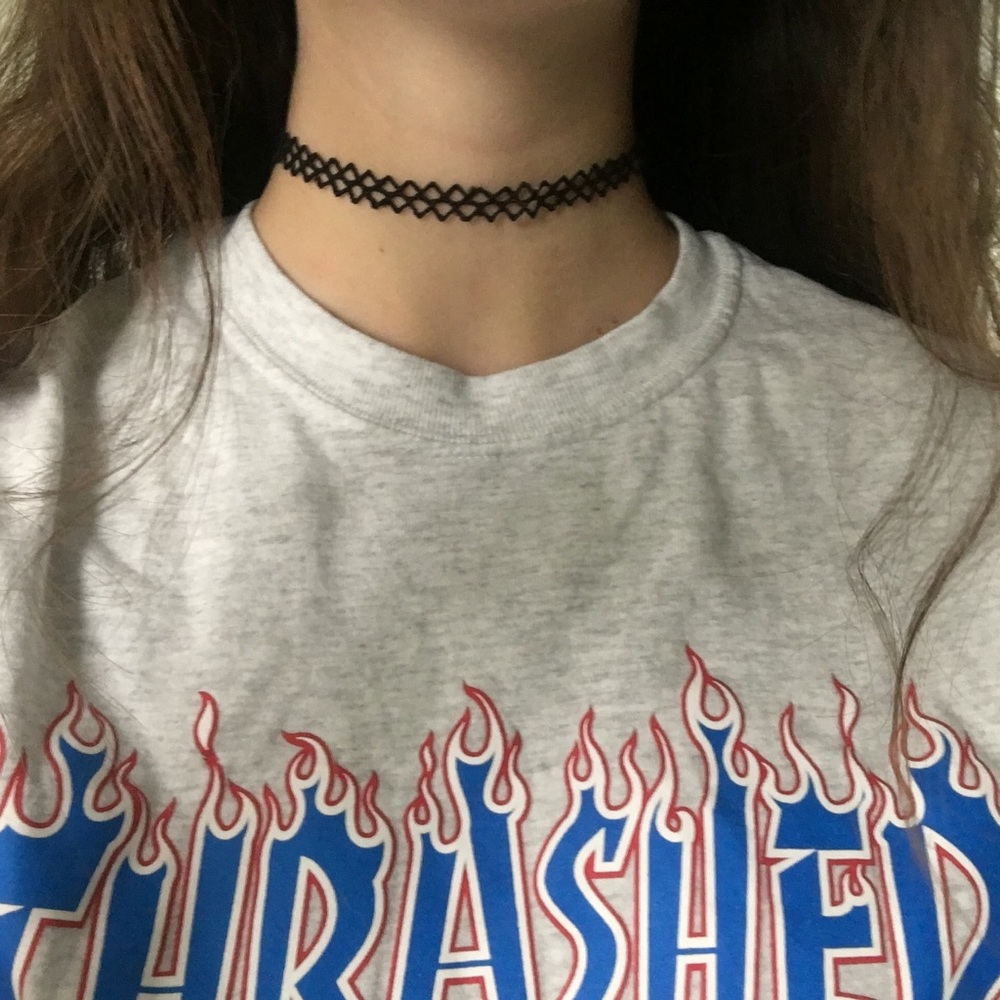 Black choker