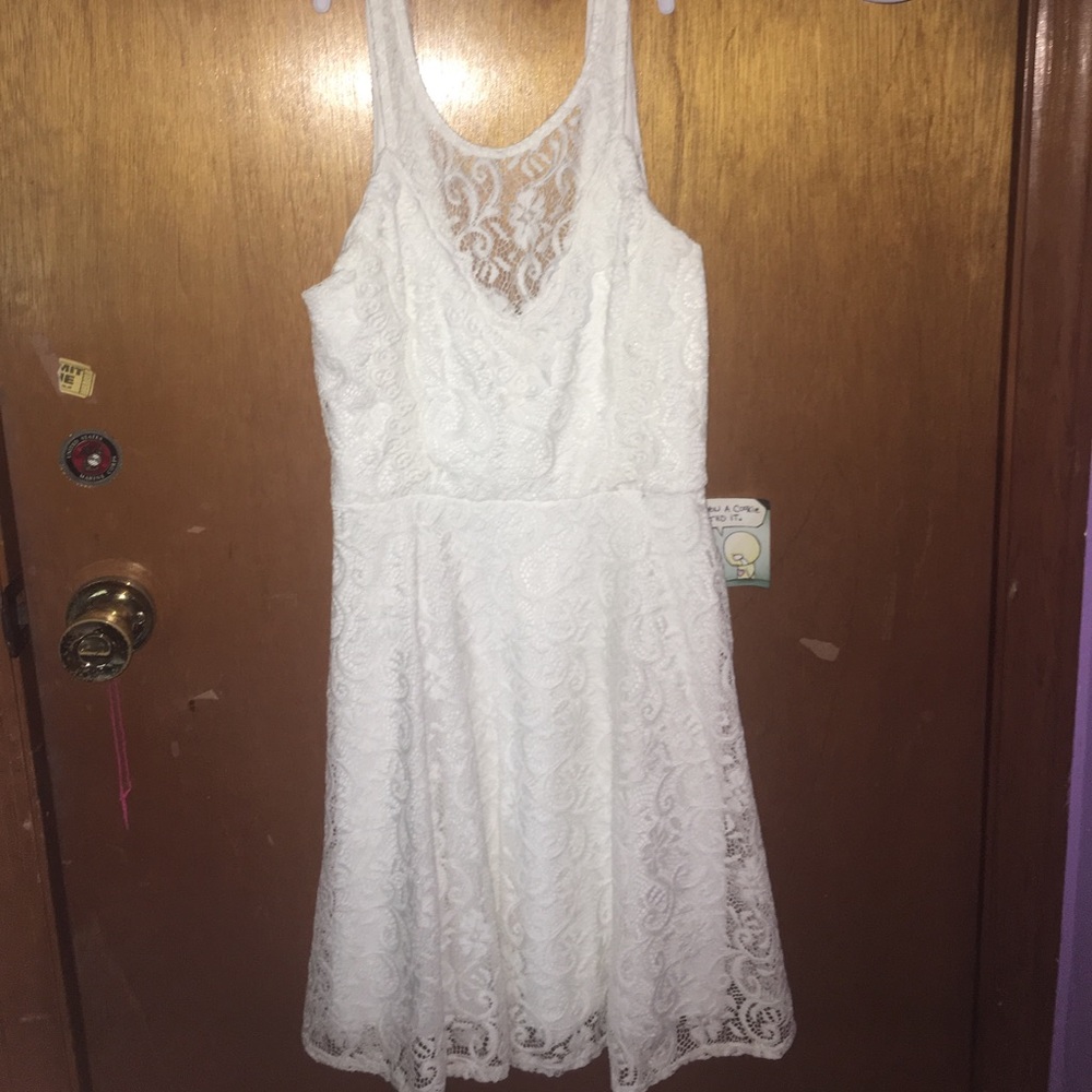 adorable white dress