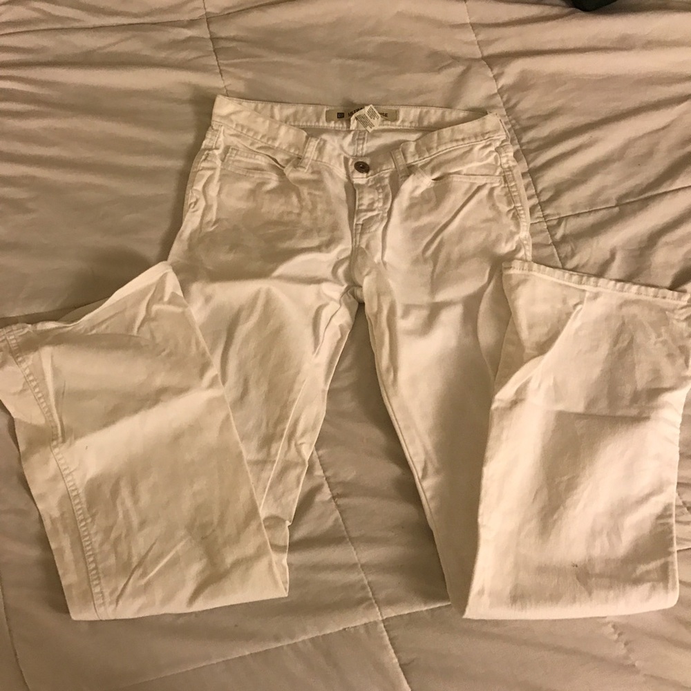 White GAP jeans