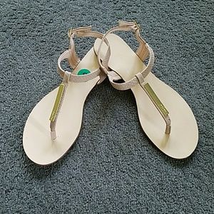 Leather Calvin klein sandals