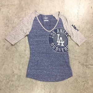 LA Dodgers 3/4 sleeve T-Shirt, Dodgers Tee