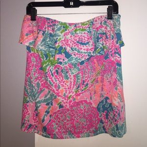 #LillyPulitzer tube top.