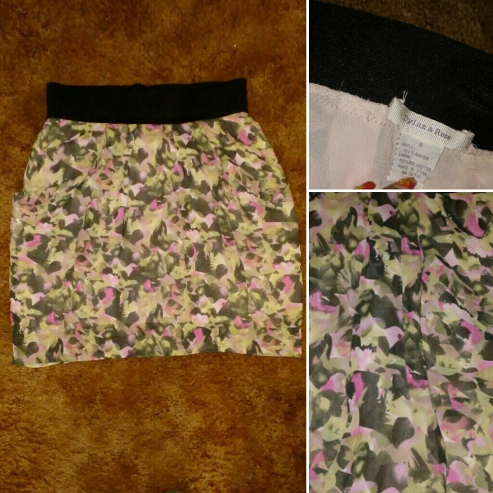 NWOT Urban Outfitters Dylan and Rose Skirt