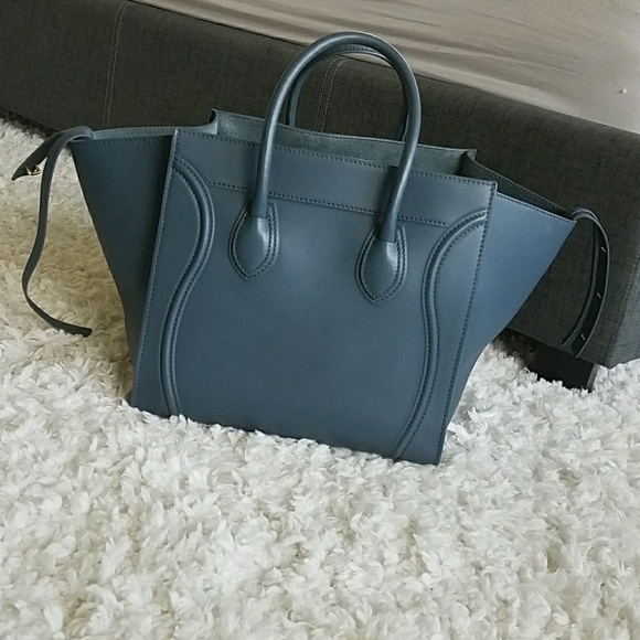 Antique blue Celine phantom AUTHENTIC - Picture 2 of 8