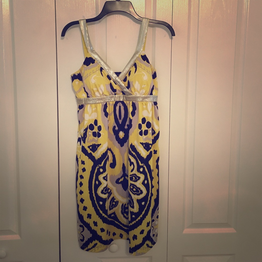 Tribal printed dress.