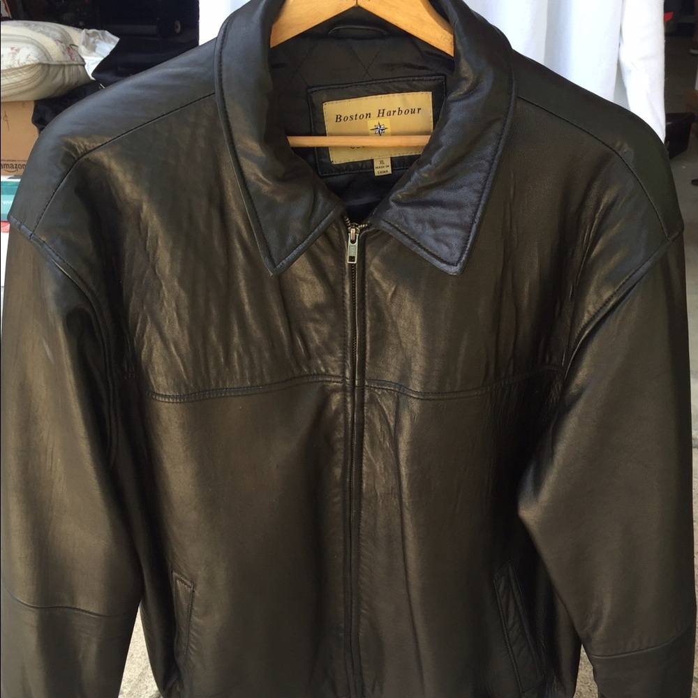 Boston Harbour Men's leather jacket