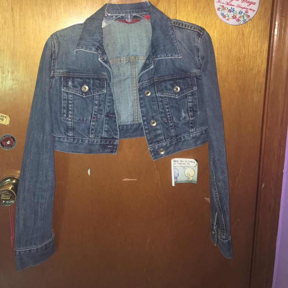 Cutoff Jean Jacket