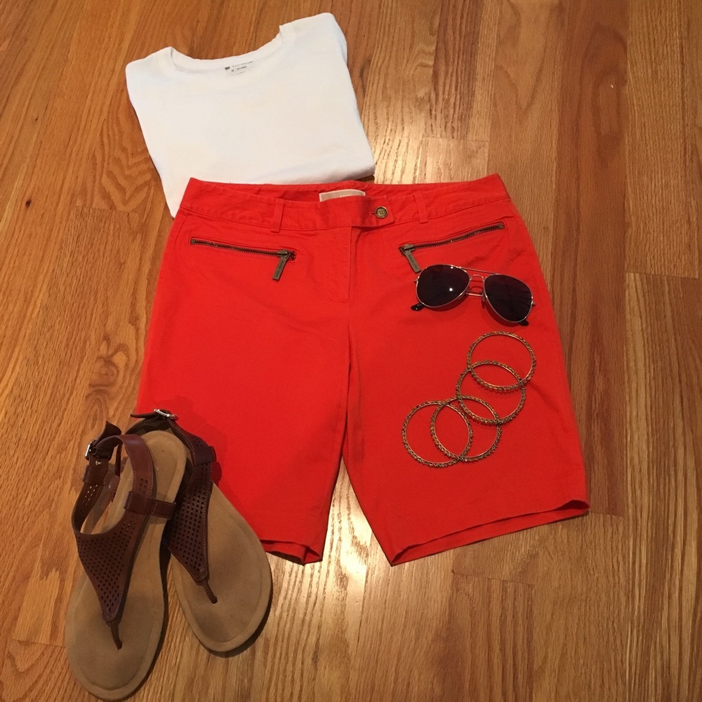 Michaels Kors Orange Shorts