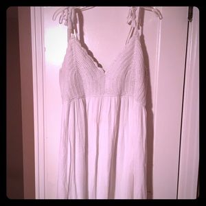 Forever 21 white maxi dress size 3x