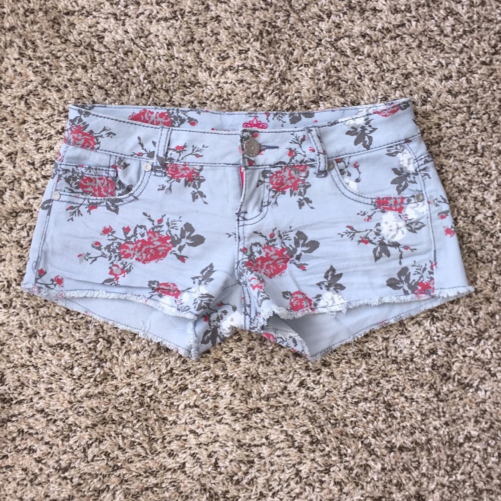3 for $10❌Printed denim shorts