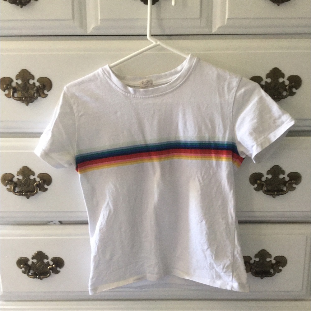 Brandy Melville Rainbow Top