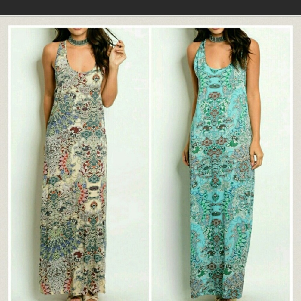 💕SALE!!! 💕 Stunning turquoise maxi dress!