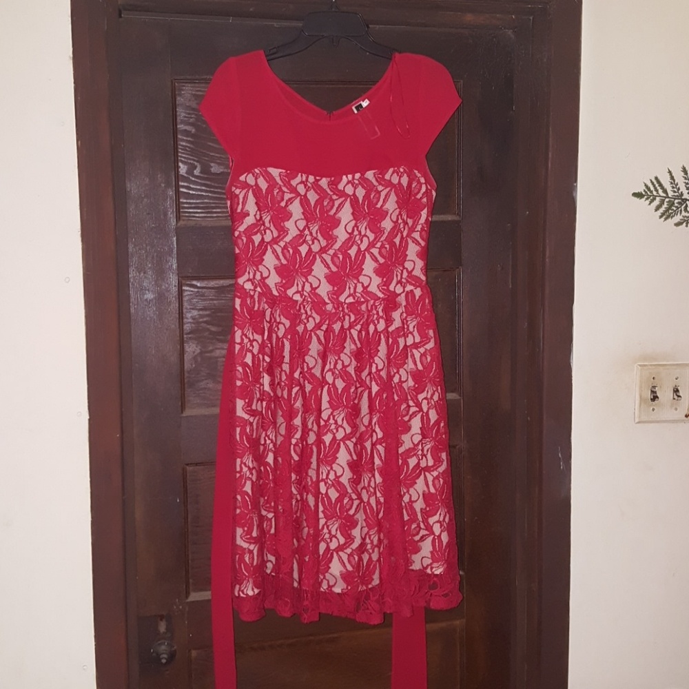Classy fit n flare dress