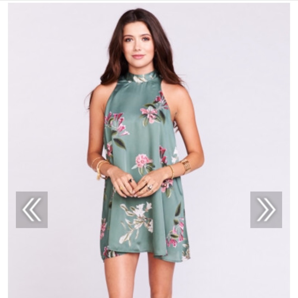 SHOW ME YOUR MUMU V-RIGHT BACK MINI DRESS