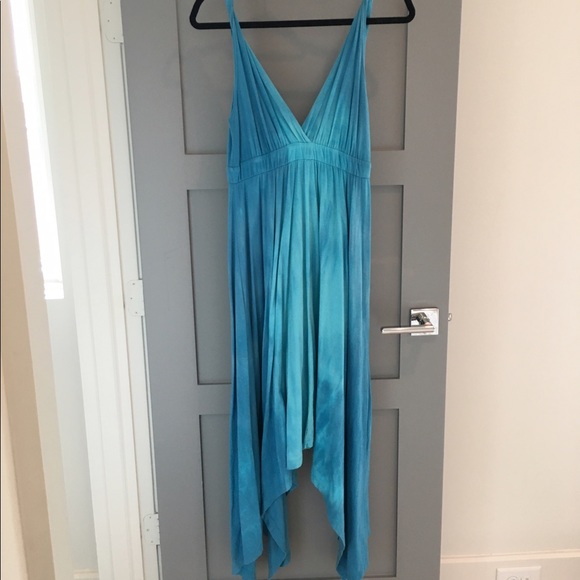 Gypsy 05 Blue Tie Dye Maxi Dress - Picture 1 of 5