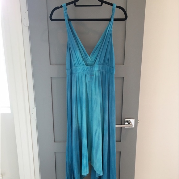 Gypsy 05 Blue Tie Dye Maxi Dress - Picture 4 of 5