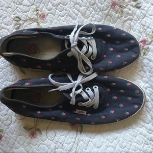 Strawberry vans size 9