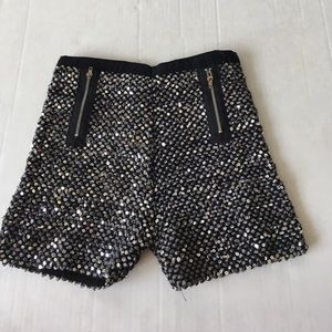 Kids Solo Wear Sequined Shorts