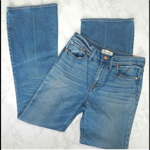 Madewell flea market flare jeans