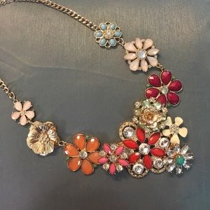 Necklace floral necklace