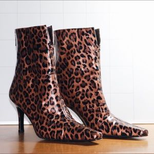 SOLD Stuart Weitzman Animal Print Bootie