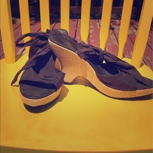 Brown espadrilles