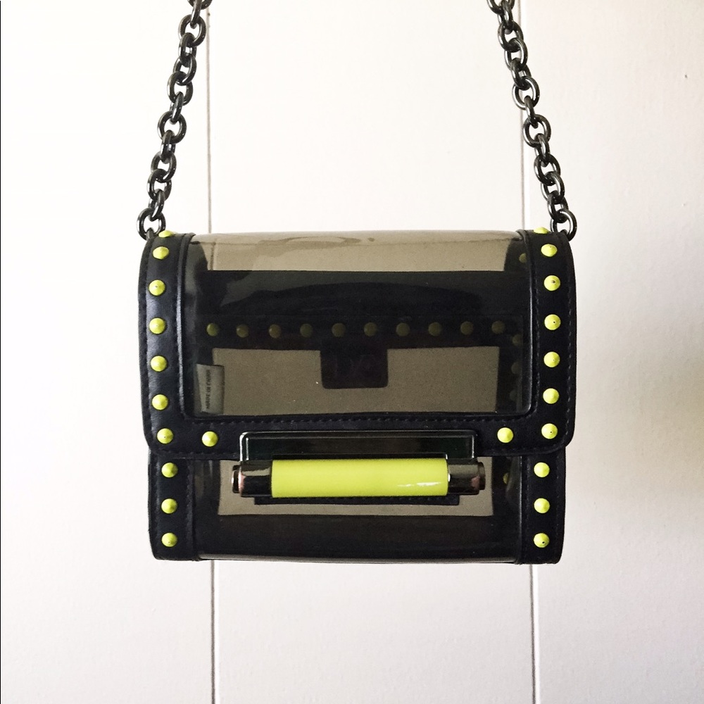 DVF Highline Crossbody Micro - Clear