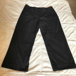 Black dress capris