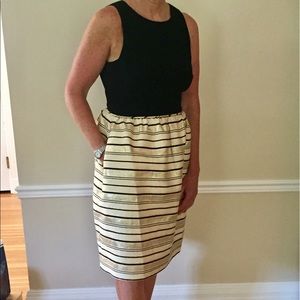 J. Crew striped dress