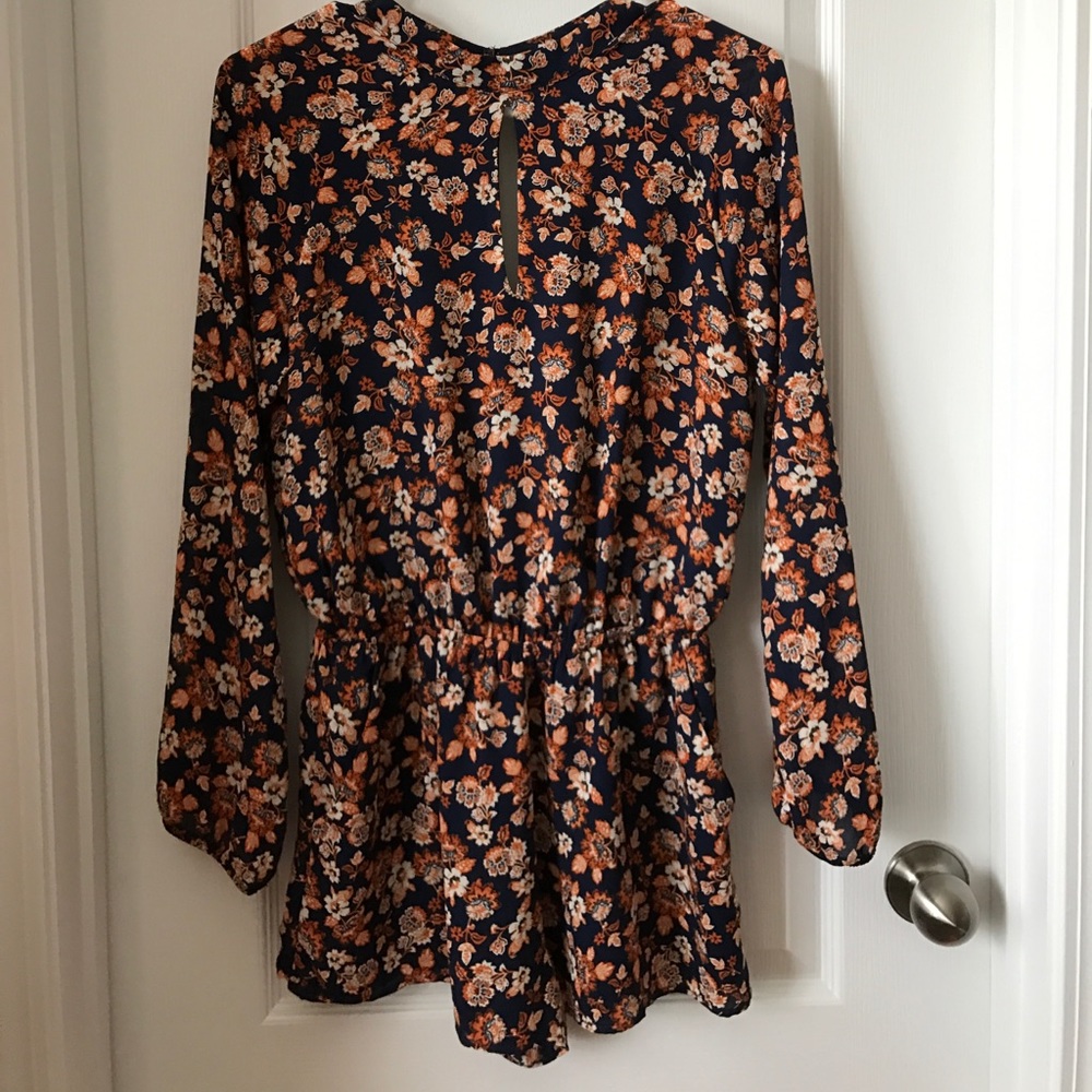 Necessary objects floral romper