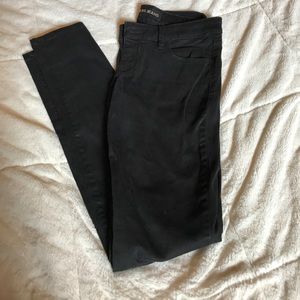 Express black skinny jeans