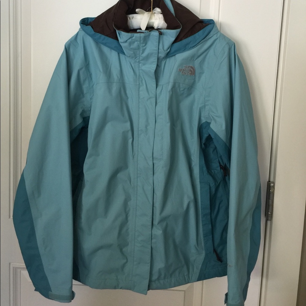 North Face rain jacket.