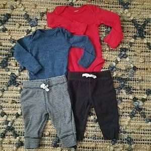 Carter's Newborn bodysuit & pants bundle