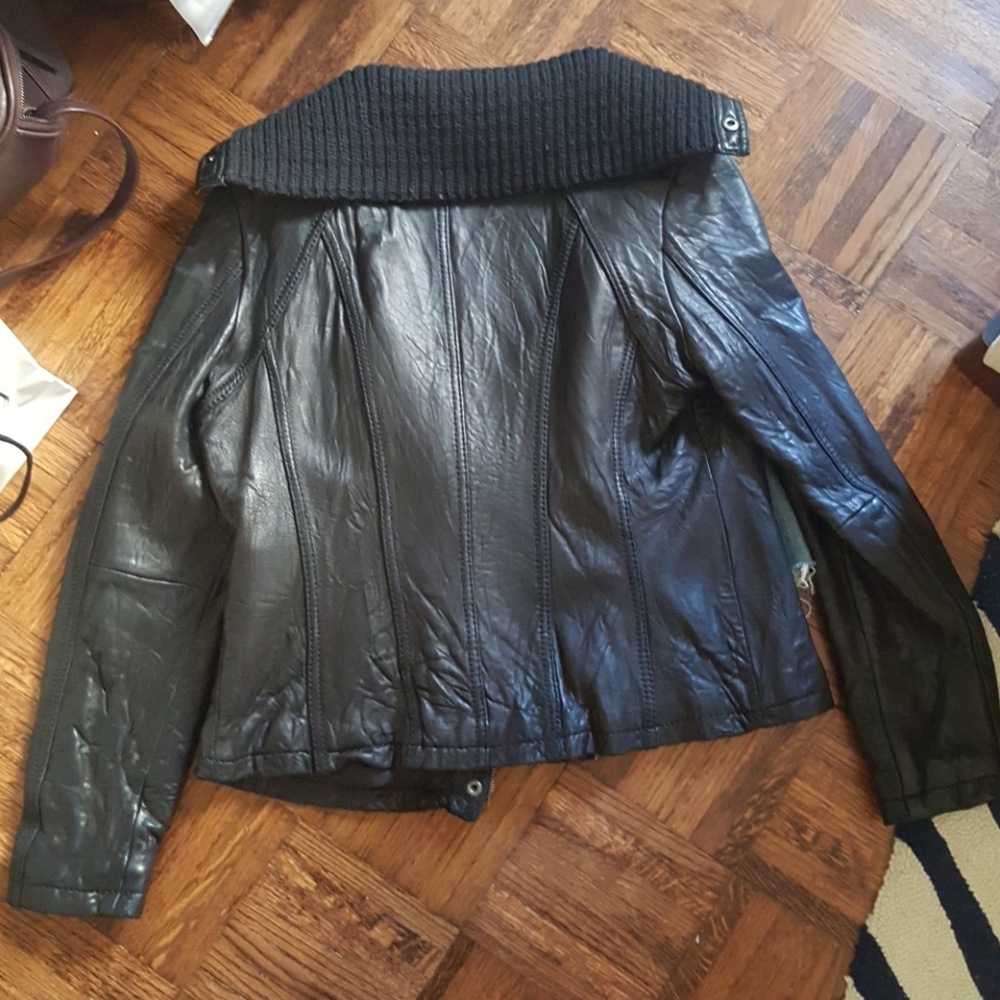 Michael Kors leather jacket - Picture 2 of 4