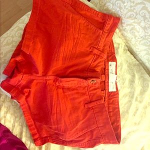 Coral shorts