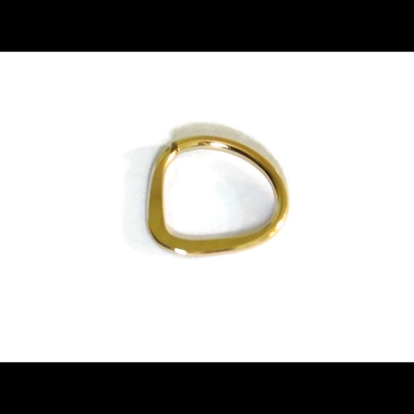 14k gold filled triangle Septum ring - Picture 6 of 12