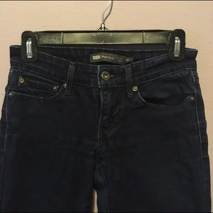 Levi's dark wash skinny jeans