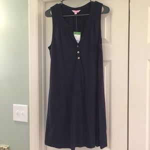 Lilly Pulitzer Essie dress in True navy sz L