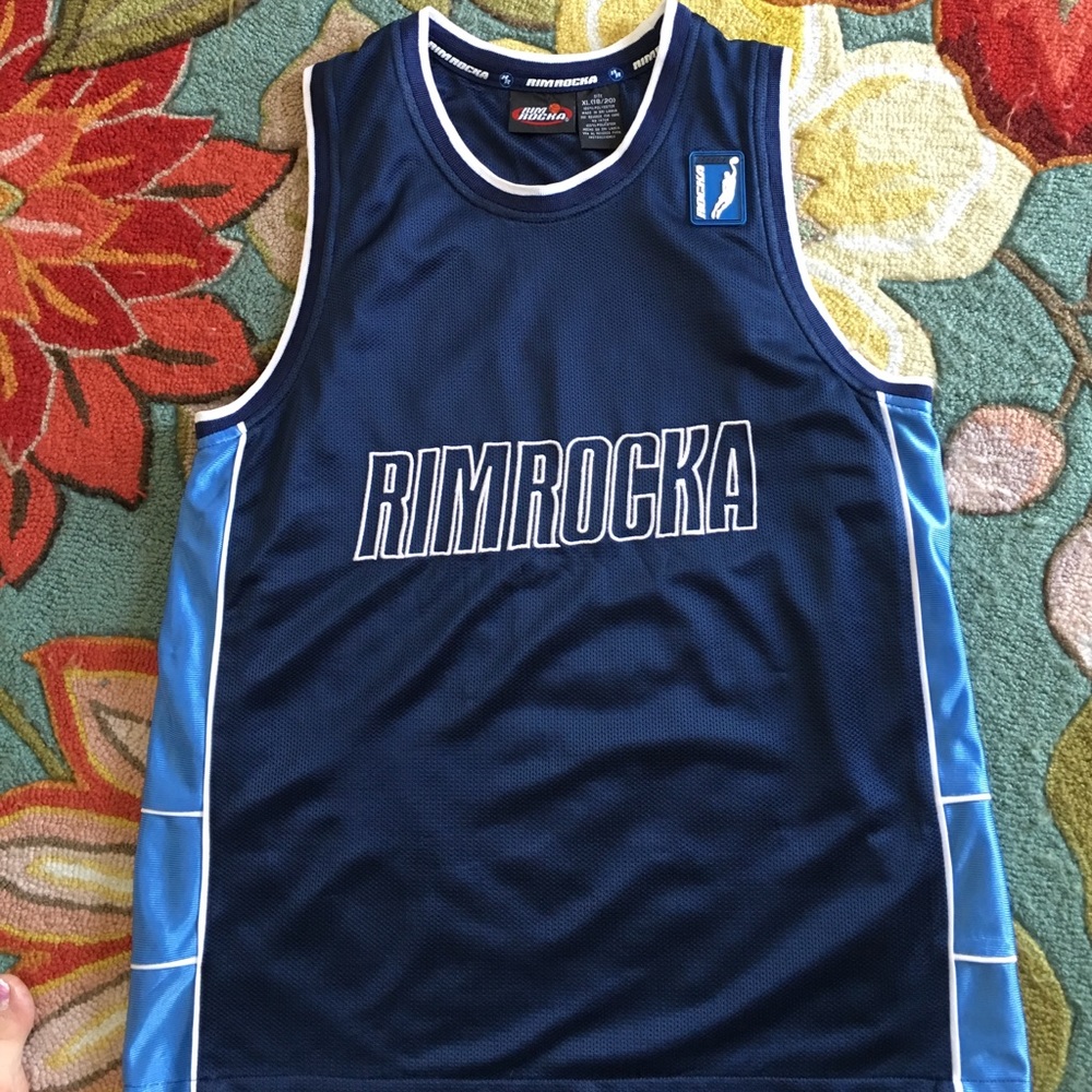 Vintage Rimrocka Boys Youth Basketball Jersey