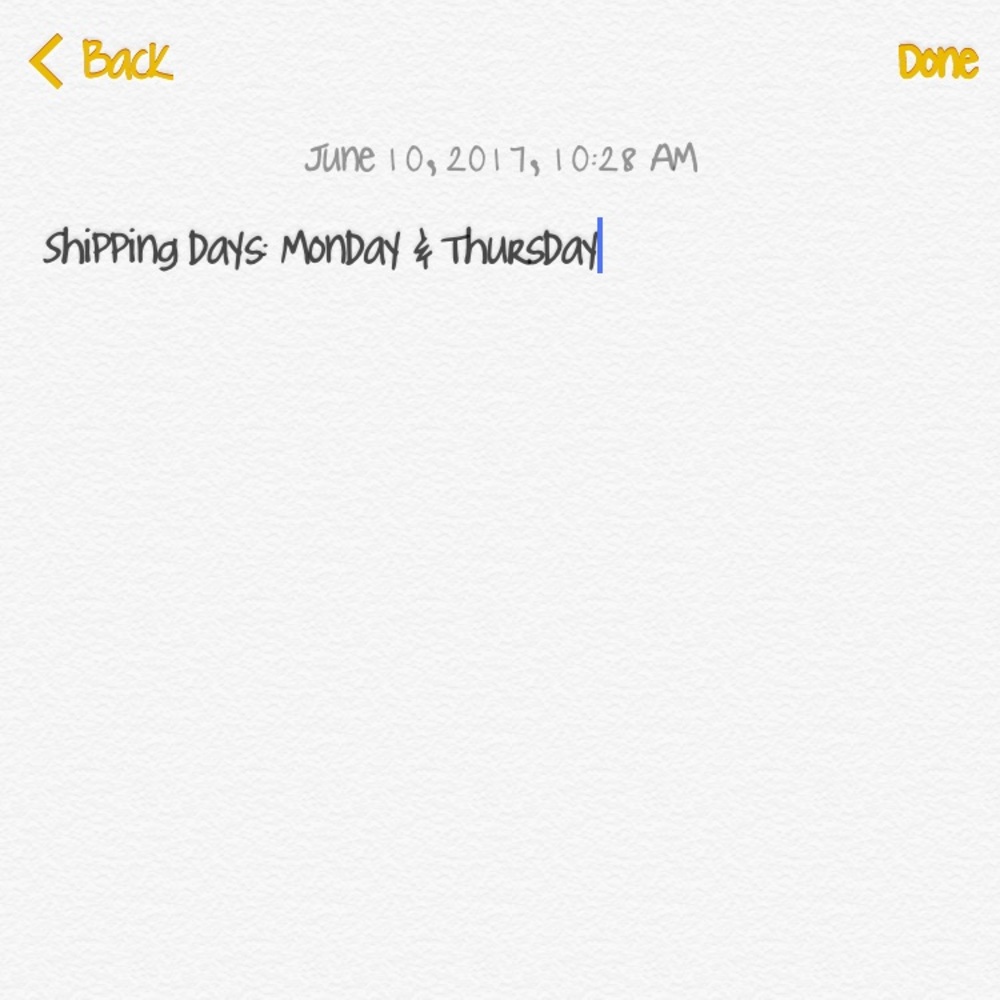 Shipping Days - image 1