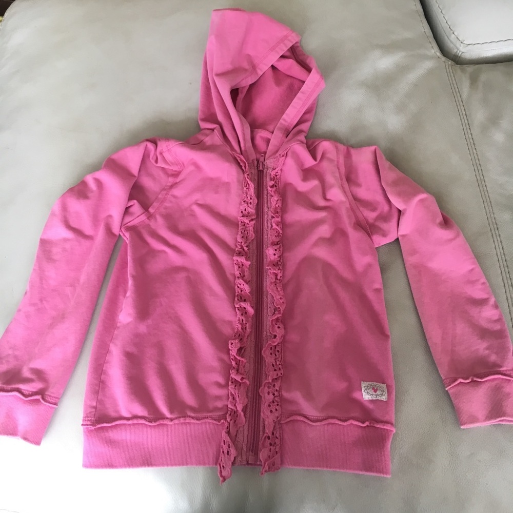 Naartjie kids pink hoodie