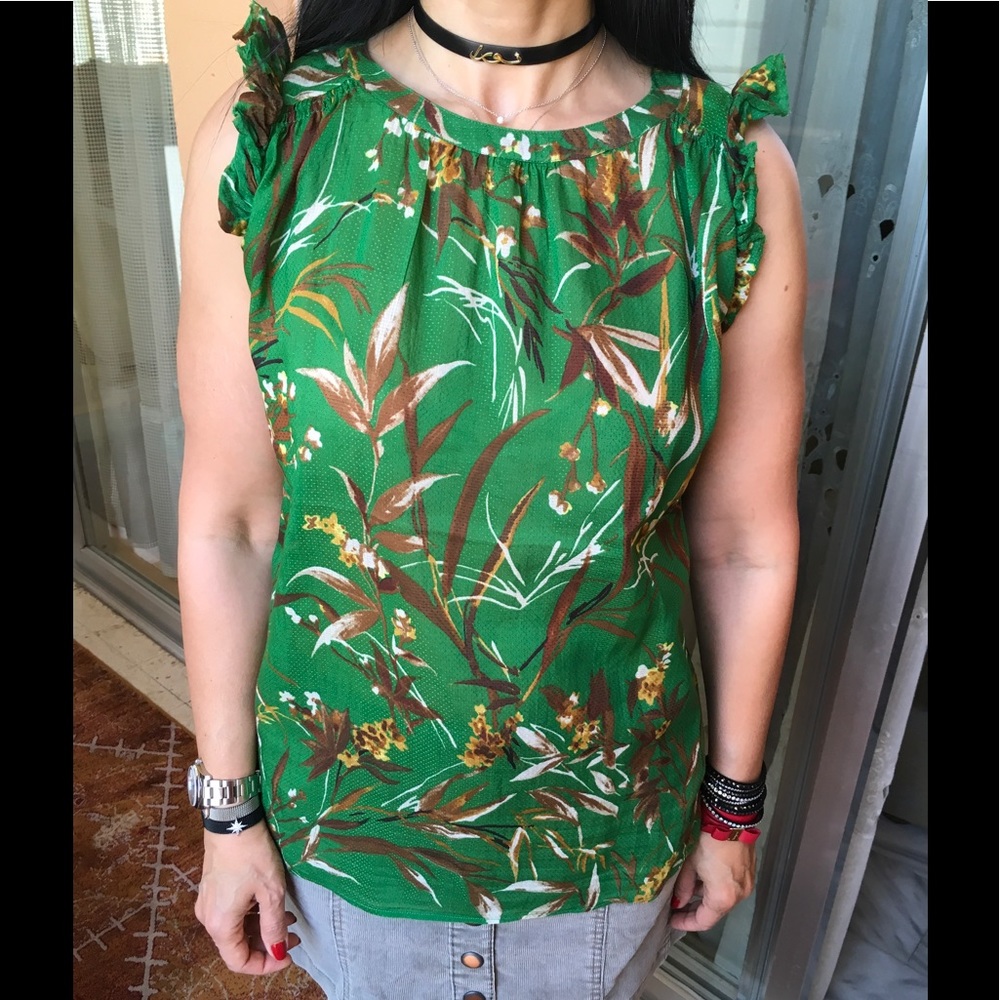 Massimo Dutti Printed Blouse